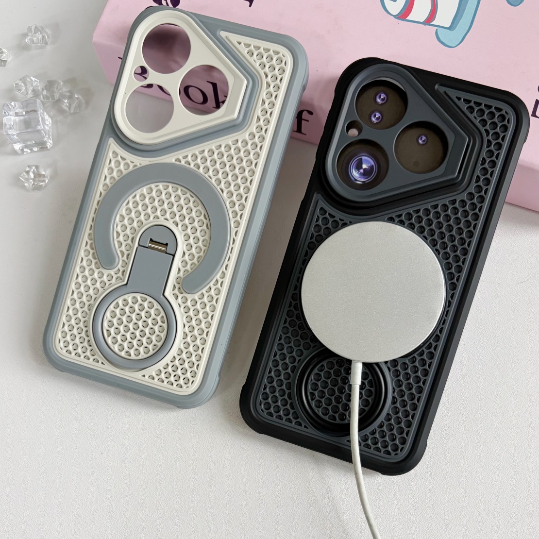 Huawei Pura 70 - Роскошный чехол для телефона с вращающимся