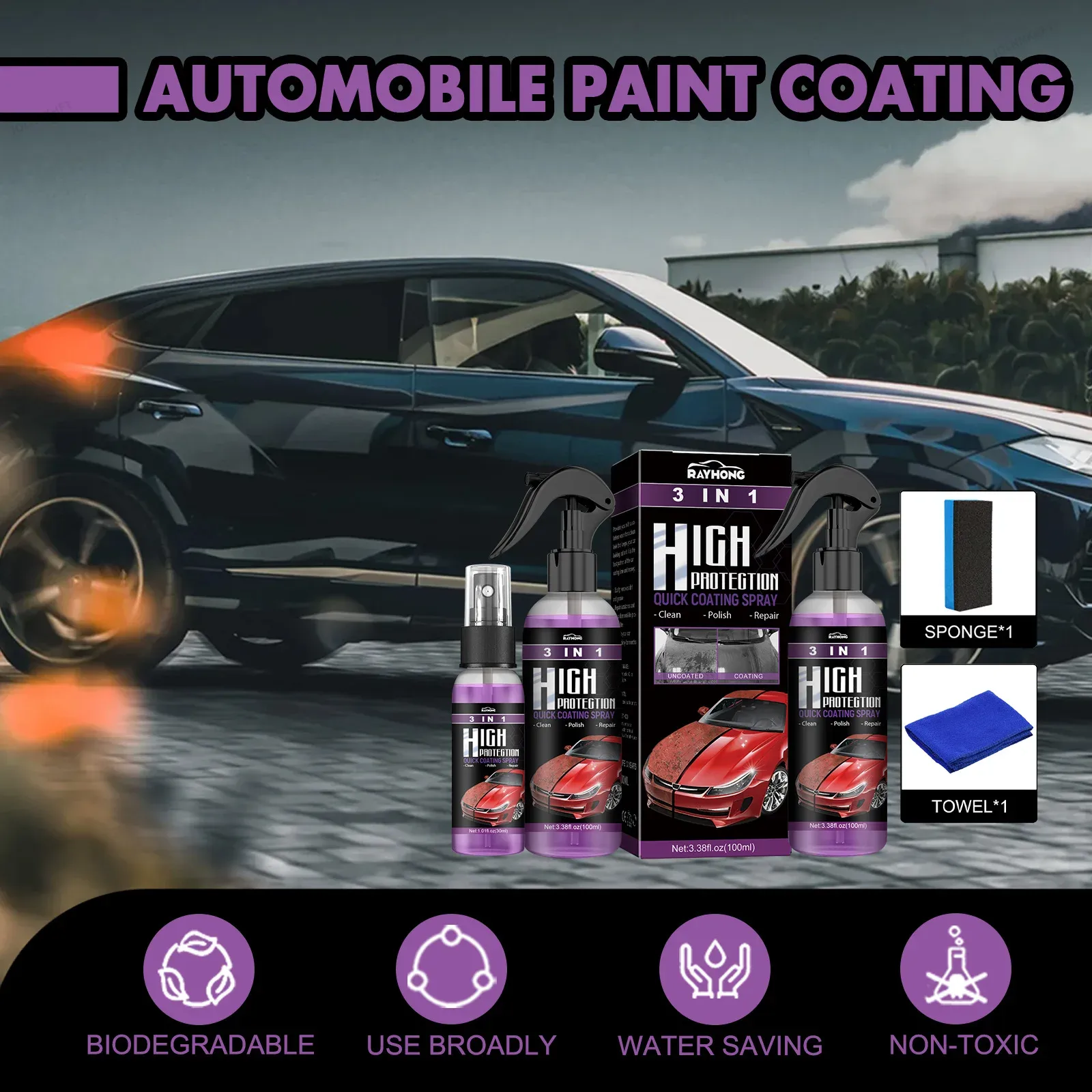 100 мл 3-в-1 керамическое нано – обзор и цена Nano Liquid Coating