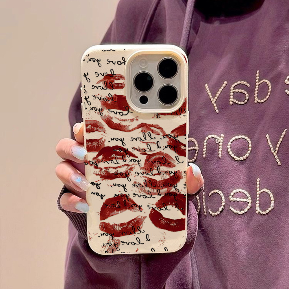 Ярко-красный кожаный чехол для – обзор и цена Apple Iphone 16